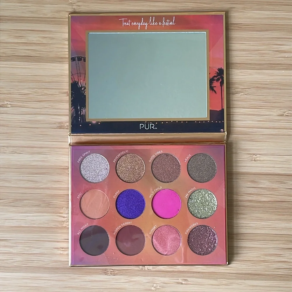 PUR Cosmetics Festival Eyeshadow Palette (Limited Edition) Full Size New